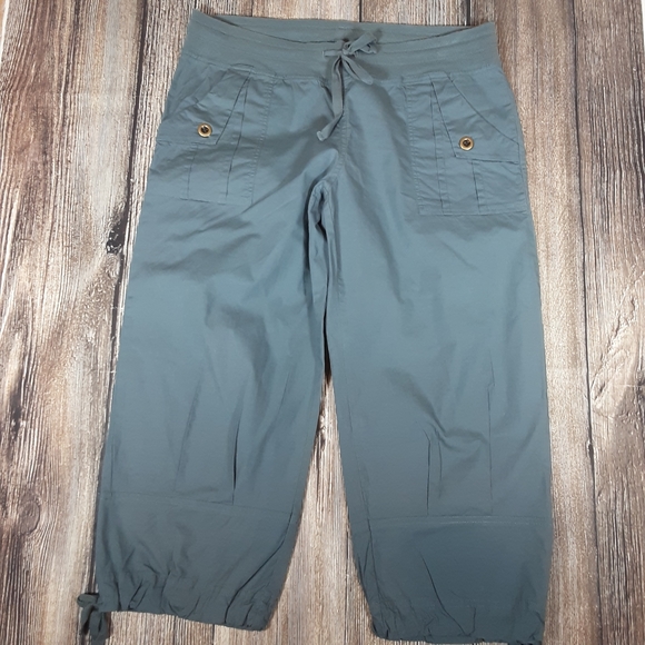 XCVI Pants - XCVI Wearables drawstring capri medium 8/10